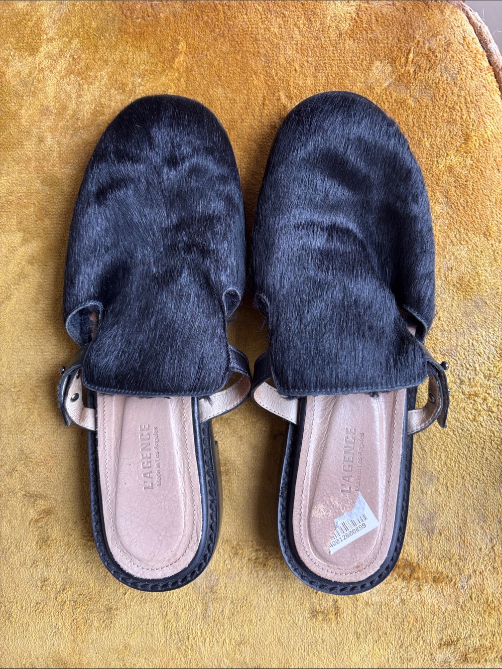 L'agence Pony Hair Mules - Picture 2 of 5